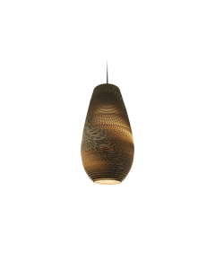 DROP Suspension Light Recycled Cardboard