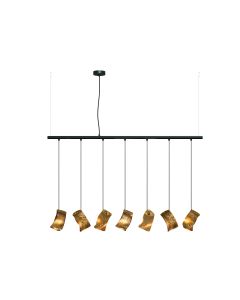 MOA LINEAR7 Suspension Light Recycled Cardboard