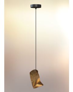 MOA SINGLE Suspension Light Recycled Cardboard